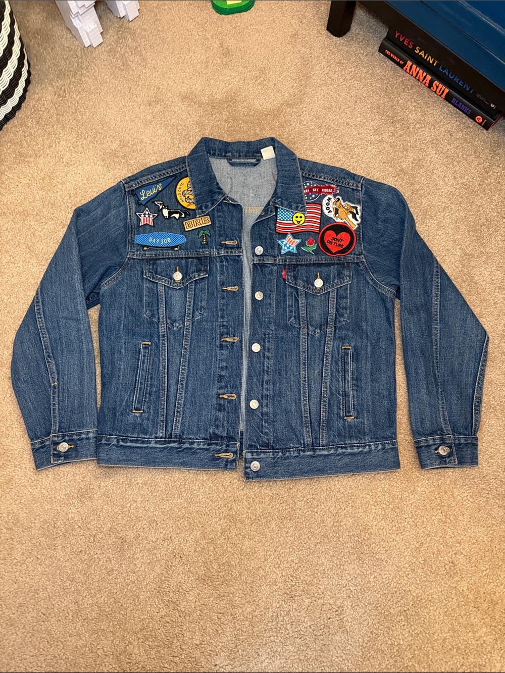Levi’s Denim Jacket with Patches